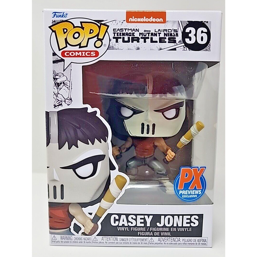 Funko Pop! Teenage Mutant Ninjaโ Turtles Casey Jones #36 F47